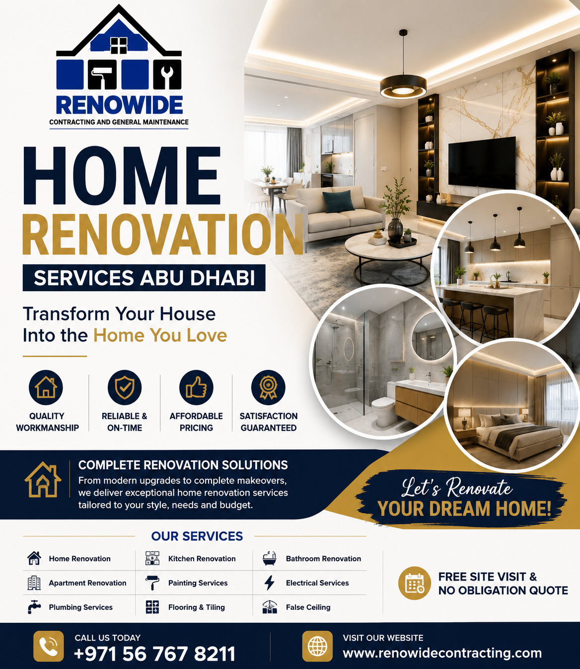 Home Renovation Services Abu Dhabi: Transform Your Home with Practical Modern Upgrades