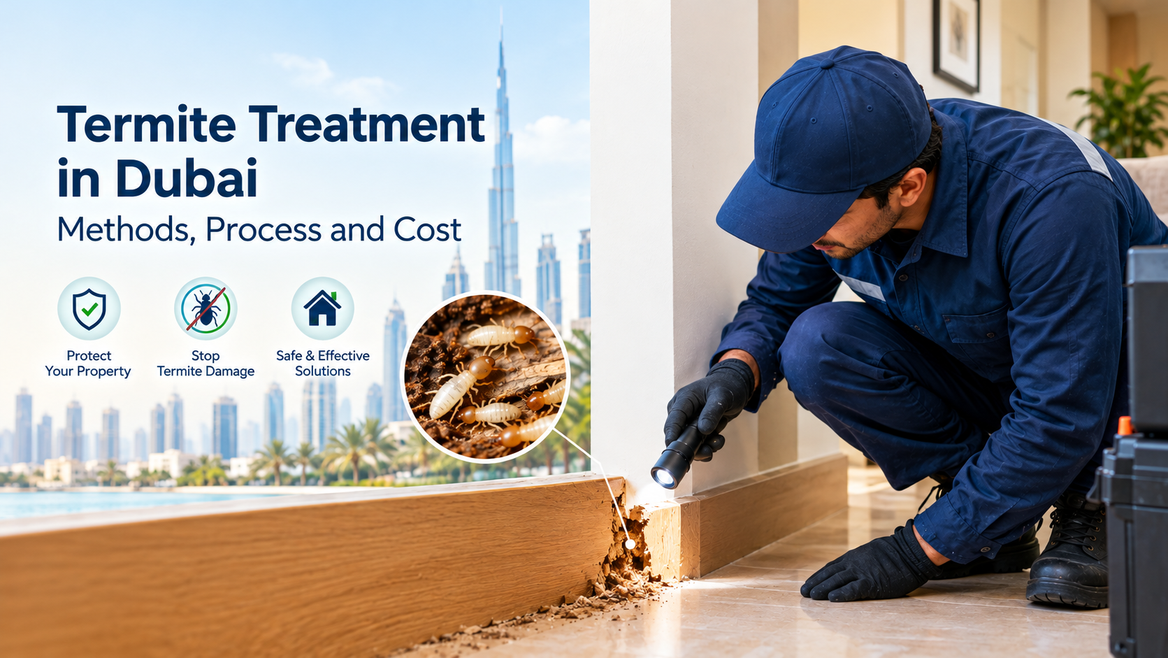 Termite Treatment in Dubai: Methods, Process and Cost
