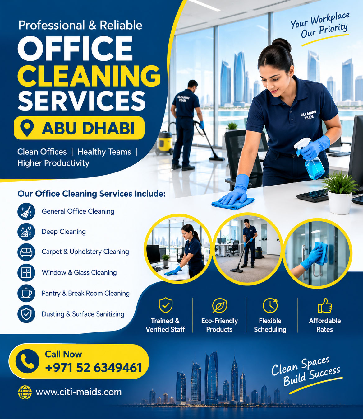Office Cleaning Services Abu Dhabi