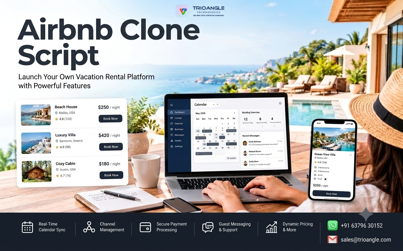 Best Airbnb Clone Script From Trioangle's Makent With Ultimate Features
