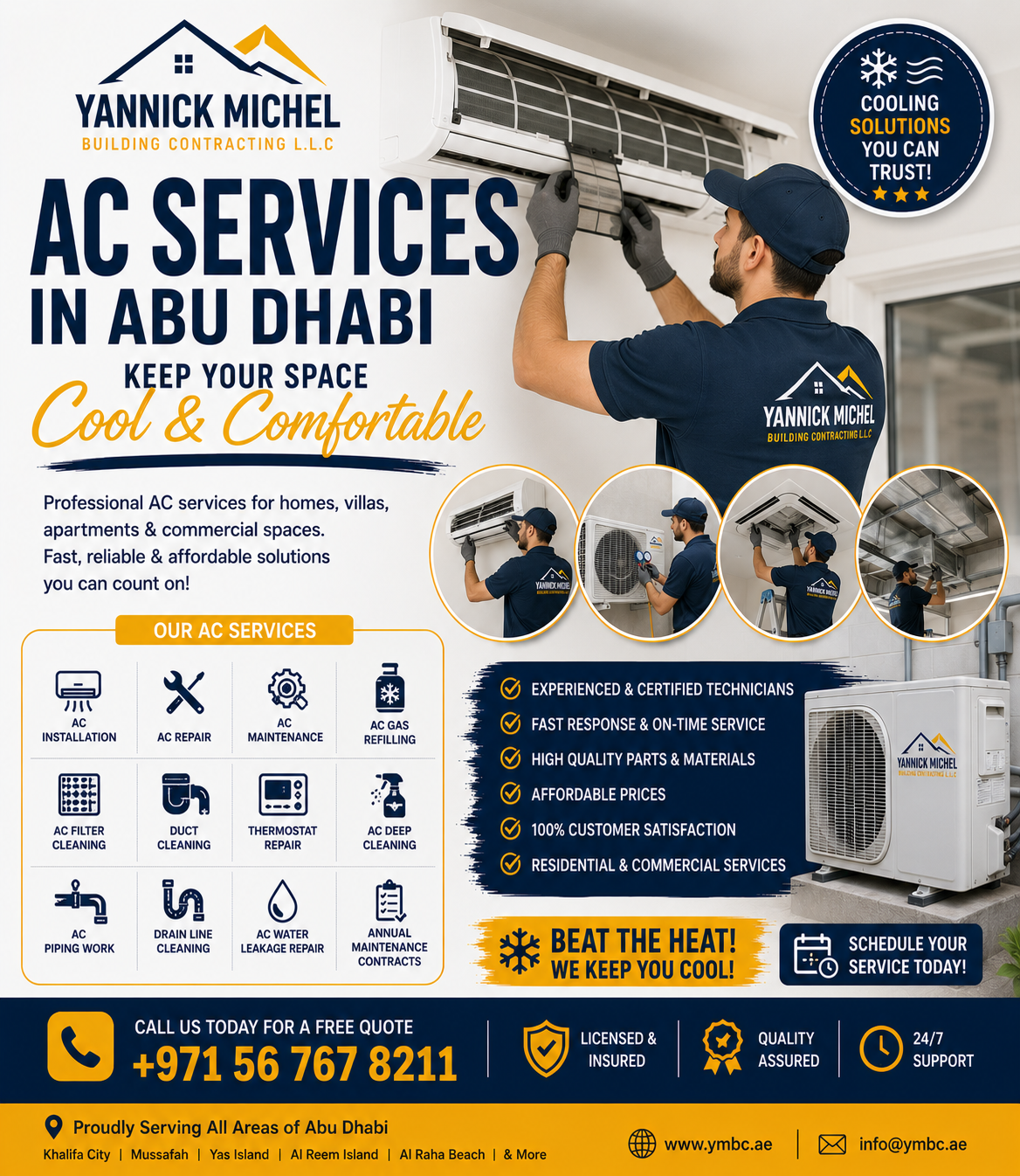 AC Installation And Maintenance Services Abu Dhabi