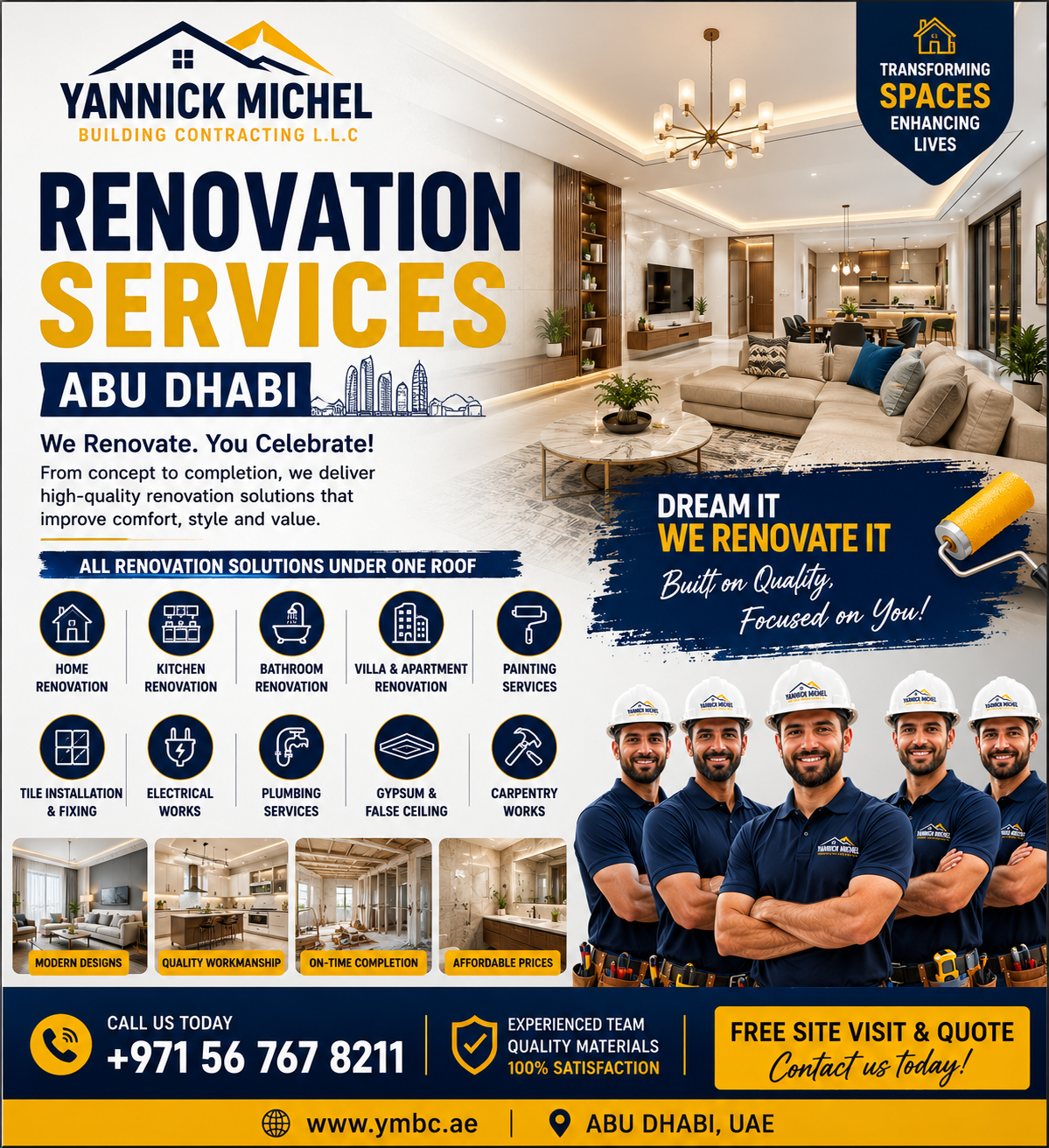 Benefits of Hiring a Professional Renovation Company in Abu Dhabi