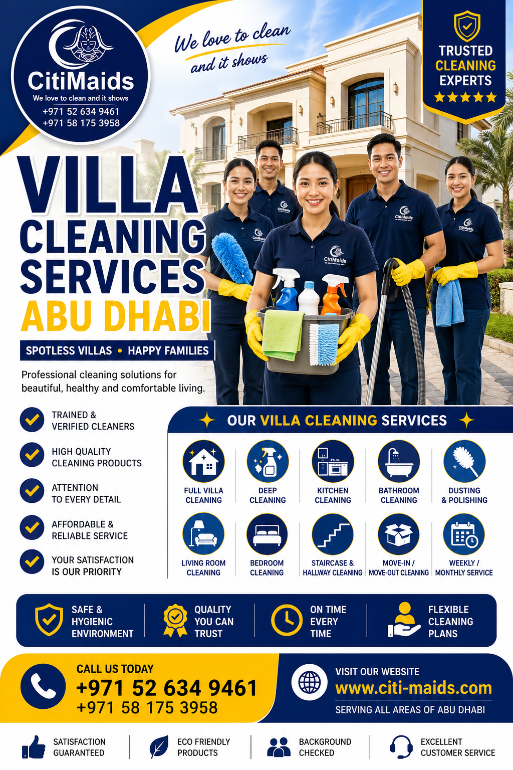 Villa Cleaning Services Abu Dhabi